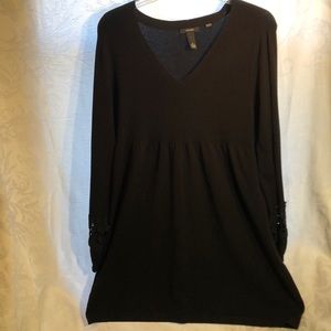 Woman’s Alfani LongSleeve Black Dress XL